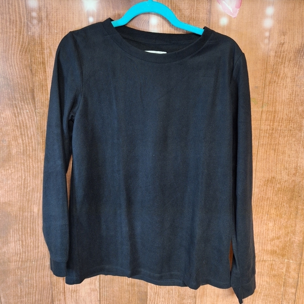 SONOMA SIZE MEDIUM BLACK LONG SLEEVE